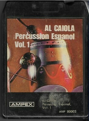 Caiola, Al / Percussion Espanol Vol. 1 | Ampex AMP-80003  | Black Shell | 1960