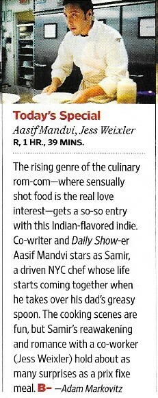 Mandvi, Aasif / Today's Special | Magazine Review | November 2010