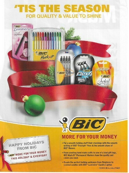 Bic / Tis the Season | Magazine Ad | November 2010