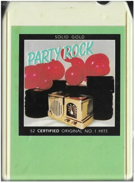 Various Artists / Solid Gold Party Rock | Silver Eagle OP8T-5501 | White Shells | 5 Tape Set | 1982
