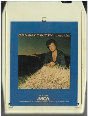 Twitty, Conway / Heart + Soul | MCA MCAT-3210 | White Shell | 1980