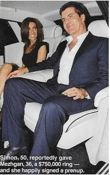 Cowell, Simon / Thrifty Simon&#39;s Ironclad Prenup | Magazine Article with Photo | March 2010
