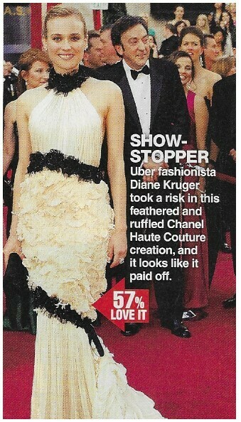 Kruger, Diane / Show-Stopper | Magazine Photo with Caption | March 2010