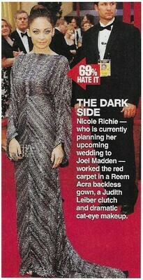 Richie, Nicole / The Dark Side | Magazine Photo with Caption | March 2010