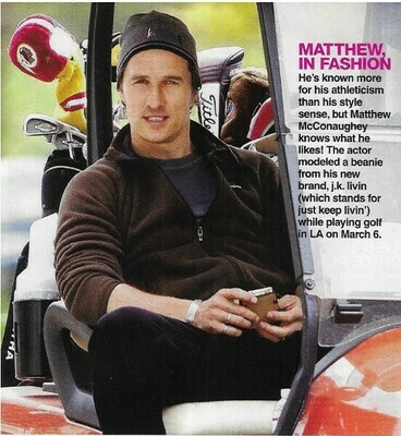 McConaughey, Matthew / Matthew, In Fashion | March 2010