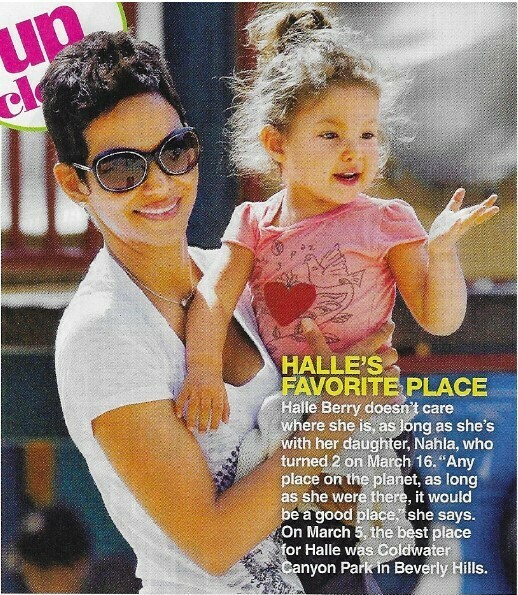 Berry, Halle / Halle's Favorite Place | Magazine Photo with Caption | March 2010