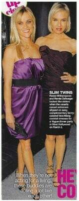 Witherspoon, Reese / Slim Twins | March 2010 | with Renee Zellweger