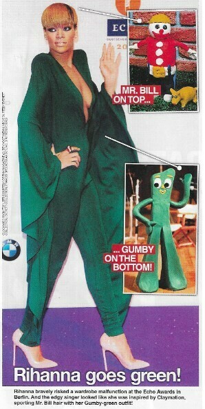 Rihanna / Rihanna Goes Green! | Magazine Photo with Caption | March 2010
