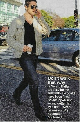 Butler, Gerard / Don't Walk This Way / 2010