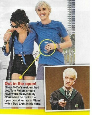 Felton, Tom / Out In the Open | 2 Magazine Photos with Caption | March 2010