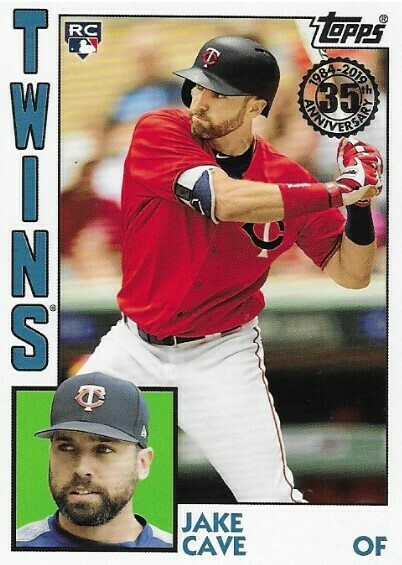 Cave, Jake / Minnesota Twins | Topps #84R-JC | Baseball Trading Card | 2019 | Rookie Card