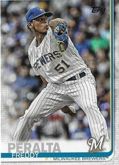 Peralta, Freddy / Milwaukee Brewers | Topps #627 | Baseball Trading Card | 2019