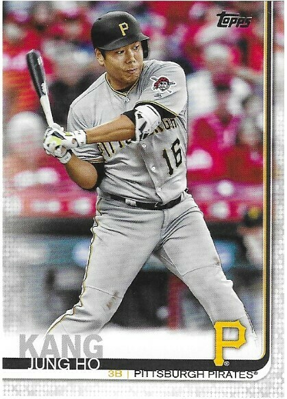 Kang, Jung Ho / Pittsburgh Pirates | Topps #391 | Baseball Trading Card | 2019