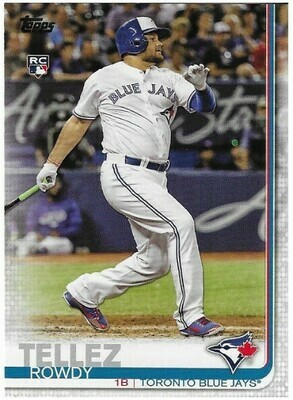 Tellez, Rowdy / Toronto Blue Jays | Topps #556 | Baseball Trading Card | 2019 | Rookie Card