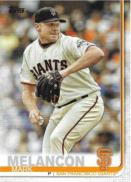 Melancon, Mark / San Francisco Giants | Topps #360 | Baseball Trading Card | 2019