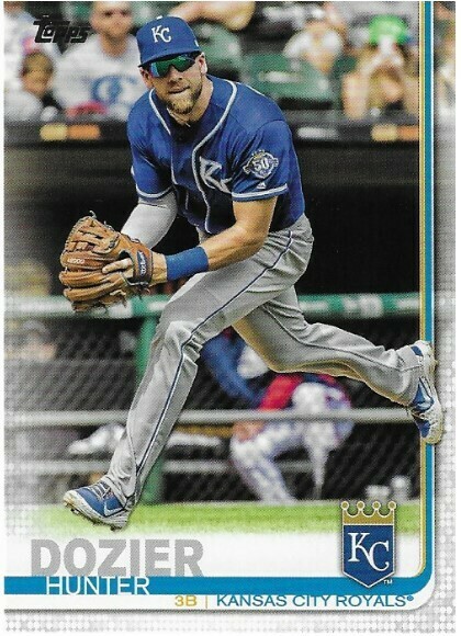 Dozier, Hunter / Kansas City Royals | Topps #690 | Baseball Trading Card | 2019