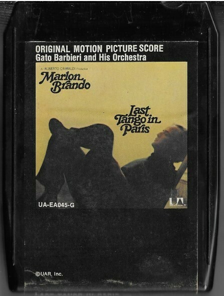Barbieri, Gato / Last Tango in Paris | United Artists UA-EA045-G | Black Shell | 8-Track Tape | 1973 | Soundtrack
