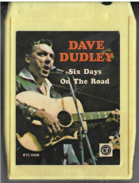 Dudley, Dave / Six Days On the Road | Altone 8TC-0406 | Pale Yellow Shell | 8-Track Tape