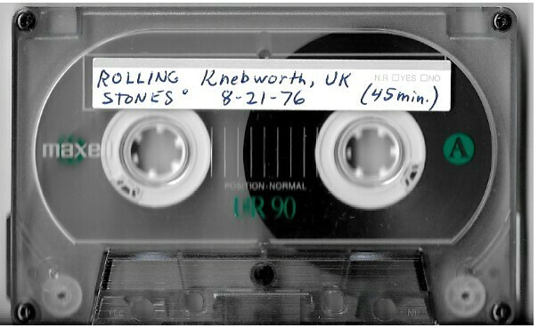 Rolling Stones, The / Knebworth, UK | Live Cassette | August 1976