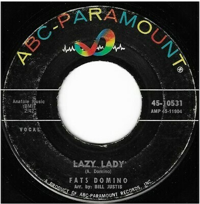 Domino, Fats / Lazy Lady | ABC-Paramount 45-10531 | Single, 7" Vinyl | February 1964