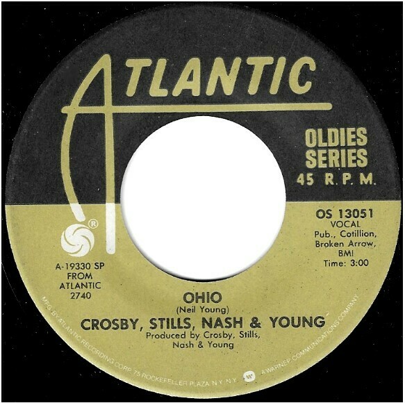 Crosby, Stills, Nash + Young / Ohio | Atlantic OS-13051 | Single, 7&quot; Vinyl | 1976 | Oldies Series