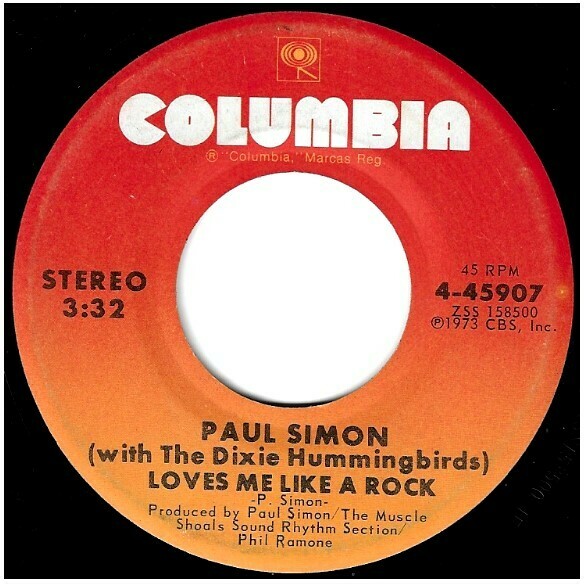 Simon, Paul / Loves Me Like a Rock | Columbia 4-45907 | Single, 7&quot; Vinyl | July 1973