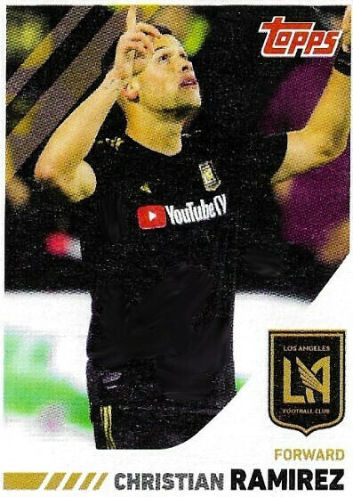 Ramirez, Christian / Los Angeles Football Club | Topps-Post Cereal | Soccer Trading Card | 2019