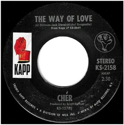 Cher / The Way of Love | Kapp KS-2158 | Single, 7&quot; Vinyl | January 1972