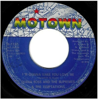 Supremes, The / I&#39;m Gonna Make You Love Me | Motown M-1137 | Single, 7&quot; Vinyl | November 1968 | with The Temptations