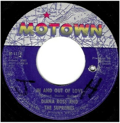 Supremes, The / In and Out of Love | Motown M-1116 | Single, 7&quot; Vinyl | October 1967 | Diana Ross