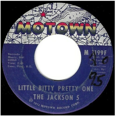 Jackson 5, The / Little Bitty Pretty One | Motown M-1199F | Single, 7&quot; Vinyl | April 1972