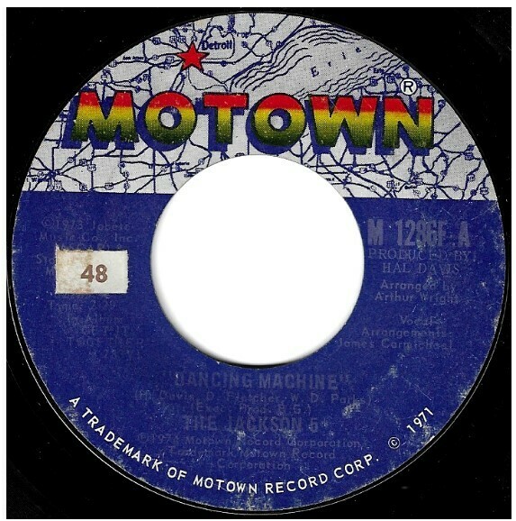 Jackson 5, The / Dancing Machine | Motown M-1286F | Single, 7&quot; Vinyl | February 1974