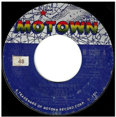 Jackson 5, The / Dancing Machine | Motown M-1286F | Single, 7&quot; Vinyl | February 1974