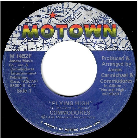 Commodores / Flying High | Motown M-1452F | Single, 7&quot; Vinyl | August 1978