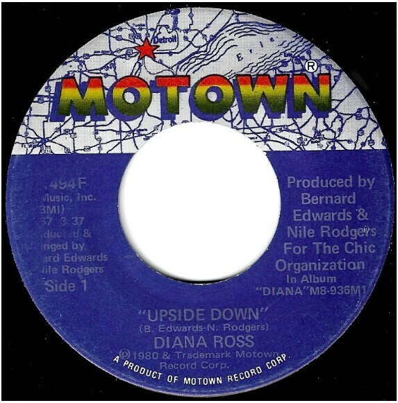 Ross, Diana / Upside Down | Motown M-1494F | Single, 7&quot; Vinyl | June 1980