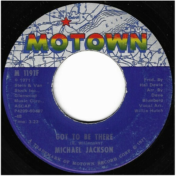Jackson, Michael / Got To Be There | Motown M-1191F | Single, 7&quot; Vinyl | October 1971