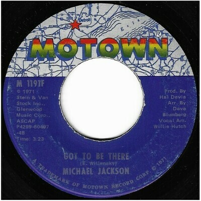 Jackson, Michael / Got To Be There | Motown M-1191F | Single, 7&quot; Vinyl | October 1971