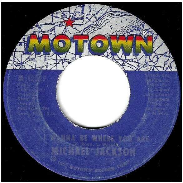 Jackson, Michael / I Wanna Be Where You Are | Motown M-1202F | Single, 7&quot; Vinyl | May 1972