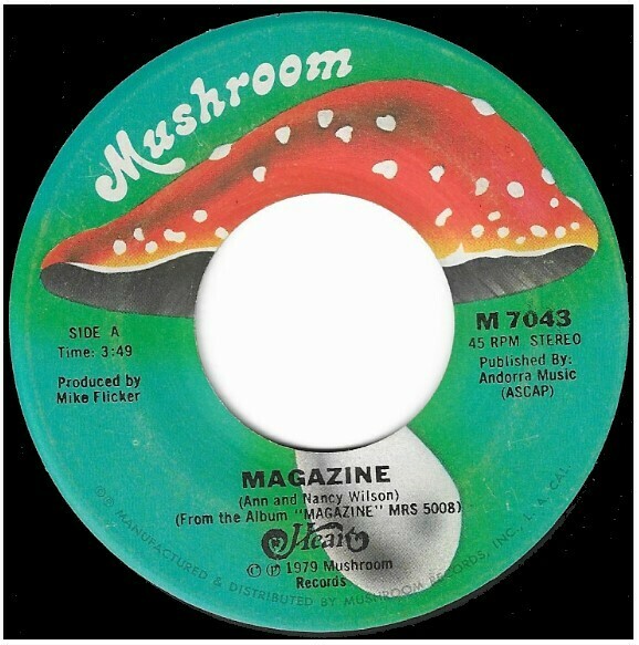 Heart / Magazine | Mushroom M-7043 | Single, 7&quot; Vinyl | July 1979