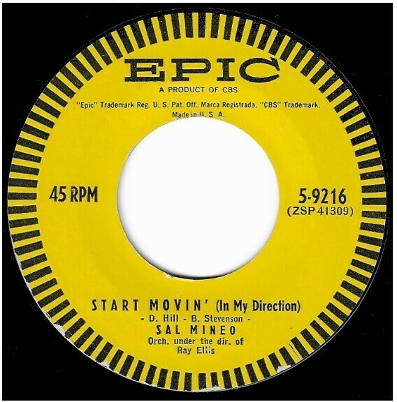 Mineo, Sal / Start Movin&#39; (In My Direction) | Epic 5-9216 | Single, 7&quot; Vinyl | April 1957