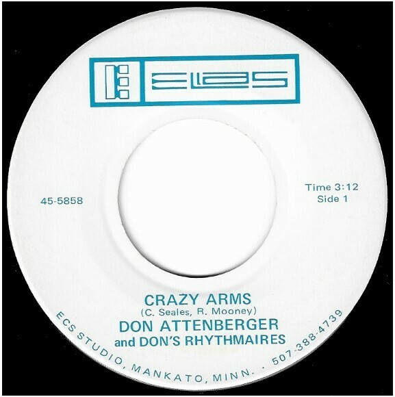 Attenberger, Don / Crazy Arms | Elias 45-5858 | Single, 7&quot; Vinyl | Bill Miller