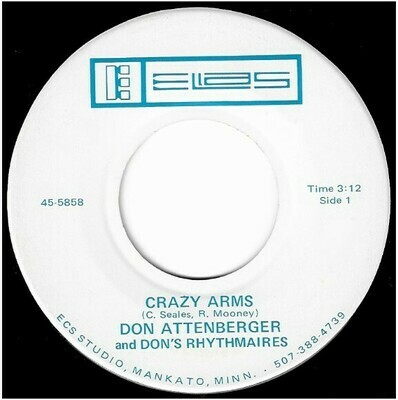 Attenberger, Don / Crazy Arms | Elias 45-5858 | Single, 7&quot; Vinyl | Bill Miller