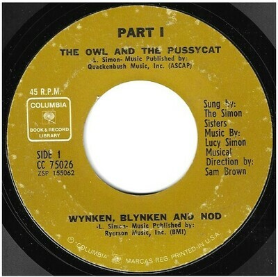 Simon Sisters, The / The Owl and the Pussycat + 2 | Columbia CC-75026 | EP, 7" Vinyl | 1969
