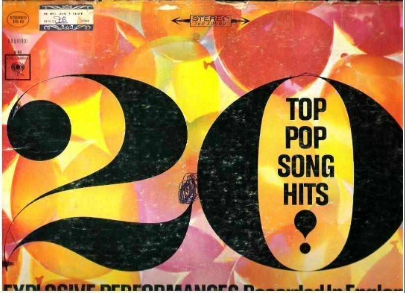 Uncredited Artists / 20 Top Pop Song Hits (1965) / Columbia Record Club DS-63 (Album, 12" Vinyl)