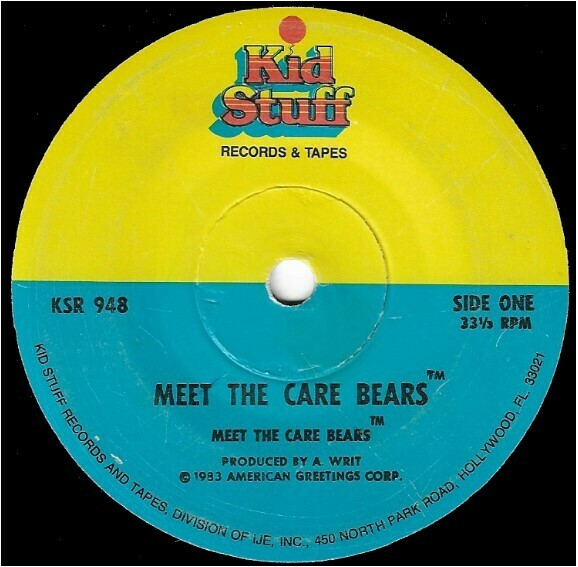 Care Bears, The / Meet The Care Bears | Kid Stuff KSR-948 | Single, 7" Vinyl | 1983