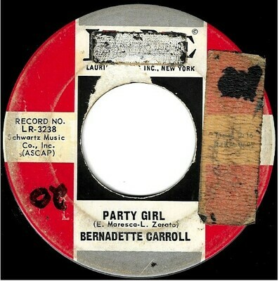 Carroll, Bernadette / Party Girl | Laurie LR-3238 | Single, 7" Vinyl | March 1964
