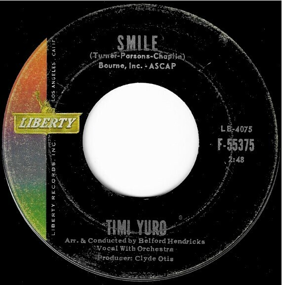 Yuro, Timi / Smile | Liberty F-55375 | Single, 7&quot; Vinyl | October 1961