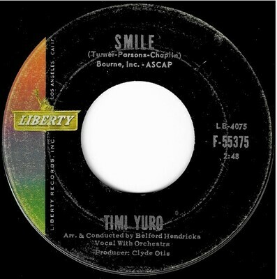 Yuro, Timi / Smile | Liberty F-55375 | Single, 7&quot; Vinyl | October 1961