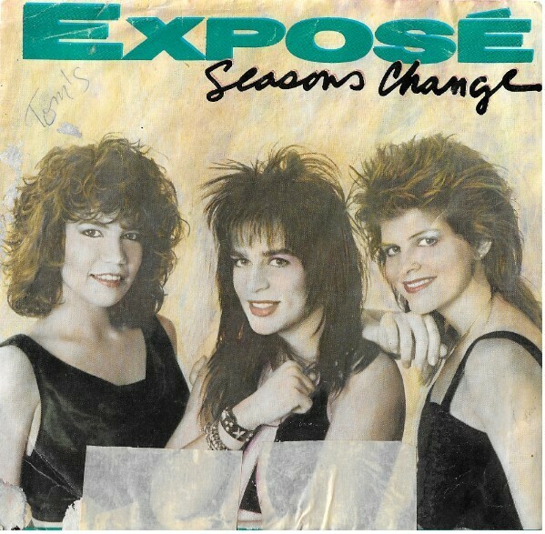 Expose / Seasons Change | Arista AS1-9640 | Picture Sleeve | November 1987