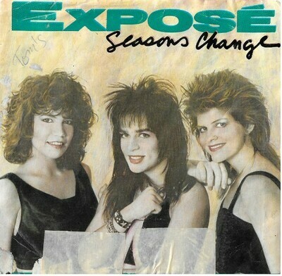 Expose / Seasons Change | Arista AS1-9640 | Picture Sleeve | November 1987